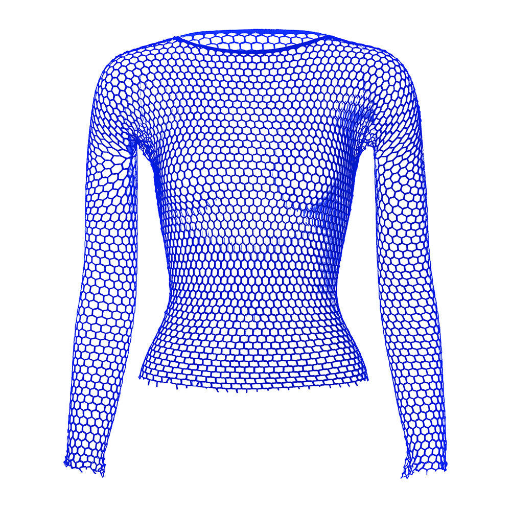 MSPANDEX - MENS MESH NYLON TOP