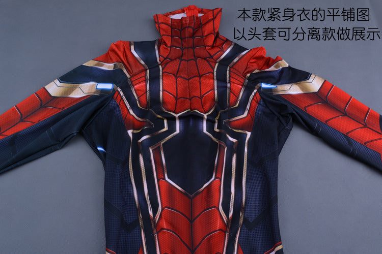 MSPANDEX - SUPERHERO SPIDERMAN AVENGERS 3 COSTUME ZENTAI COSPLAY