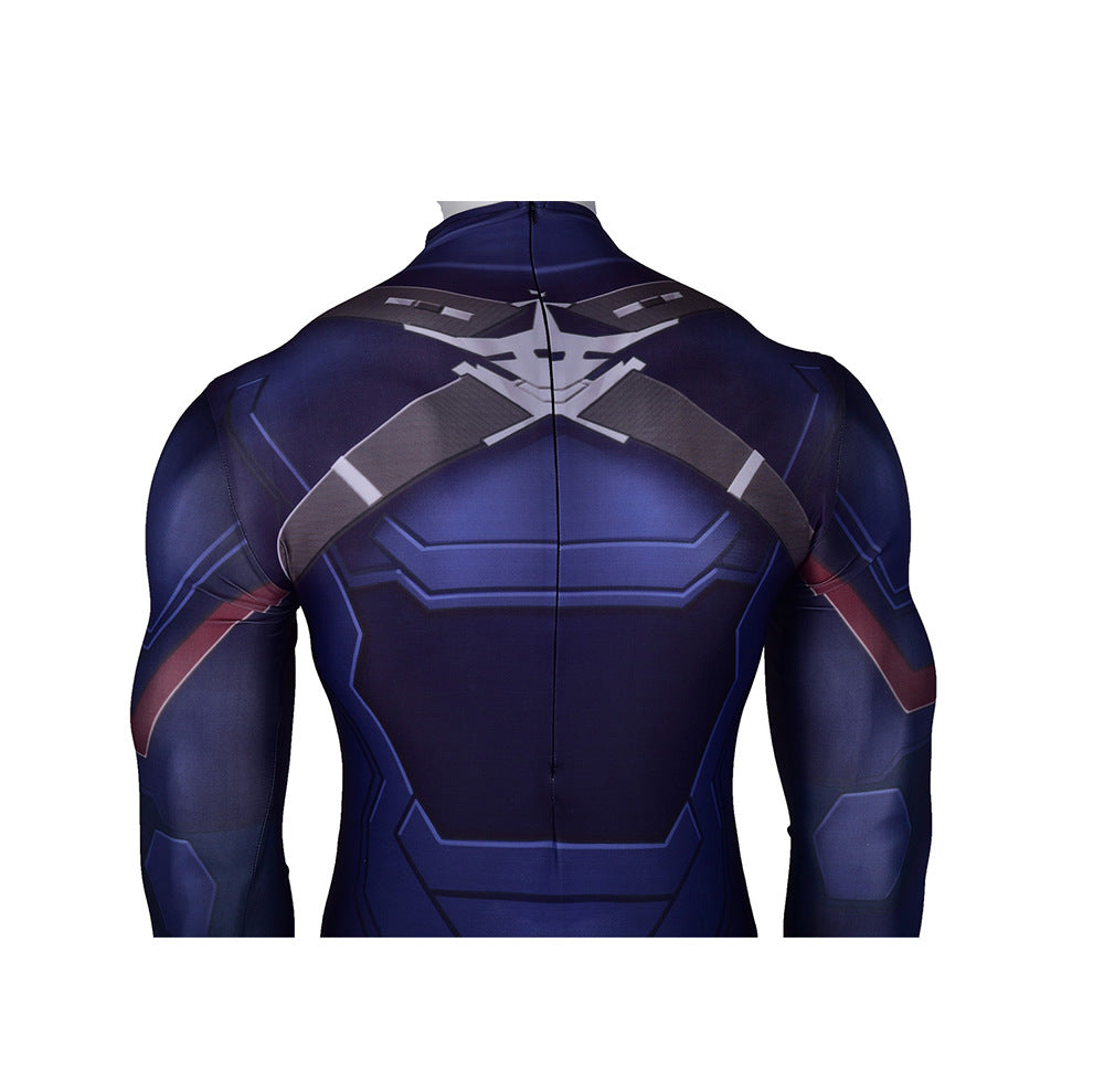 MSPANDEX - SUPERHERO CAPTAIN AMERICA CLASSIC SUIT COSPLAY
