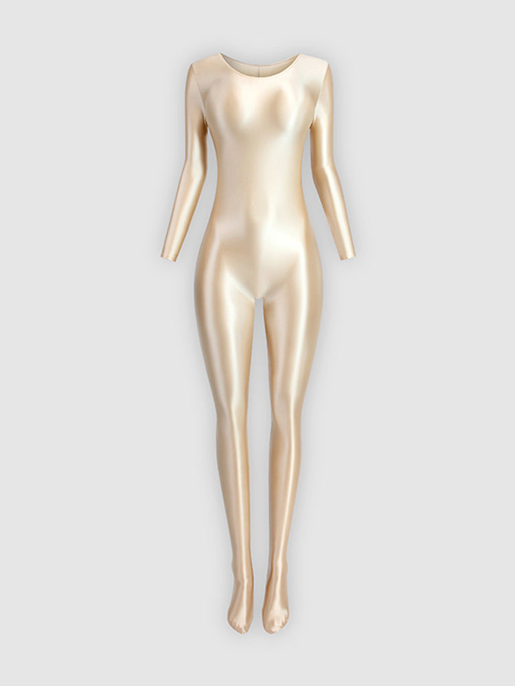 MSPANDEX - UNISEX SPANDEX SHINY NYLON BODYSUIT