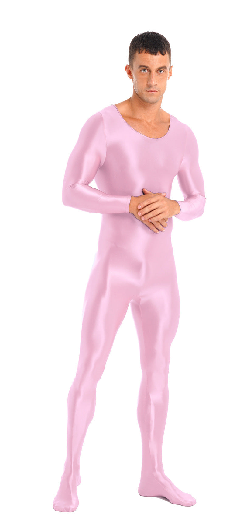 MSPANDEX - UNISEX SPANDEX SHINY NYLON BODYSUIT