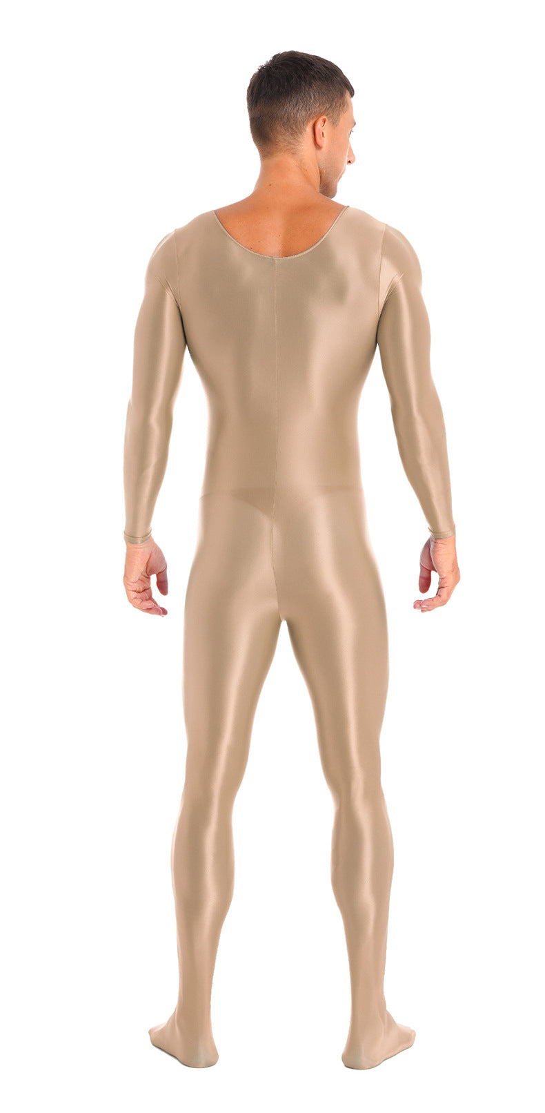 MSPANDEX - UNISEX SPANDEX SHINY NYLON BODYSUIT