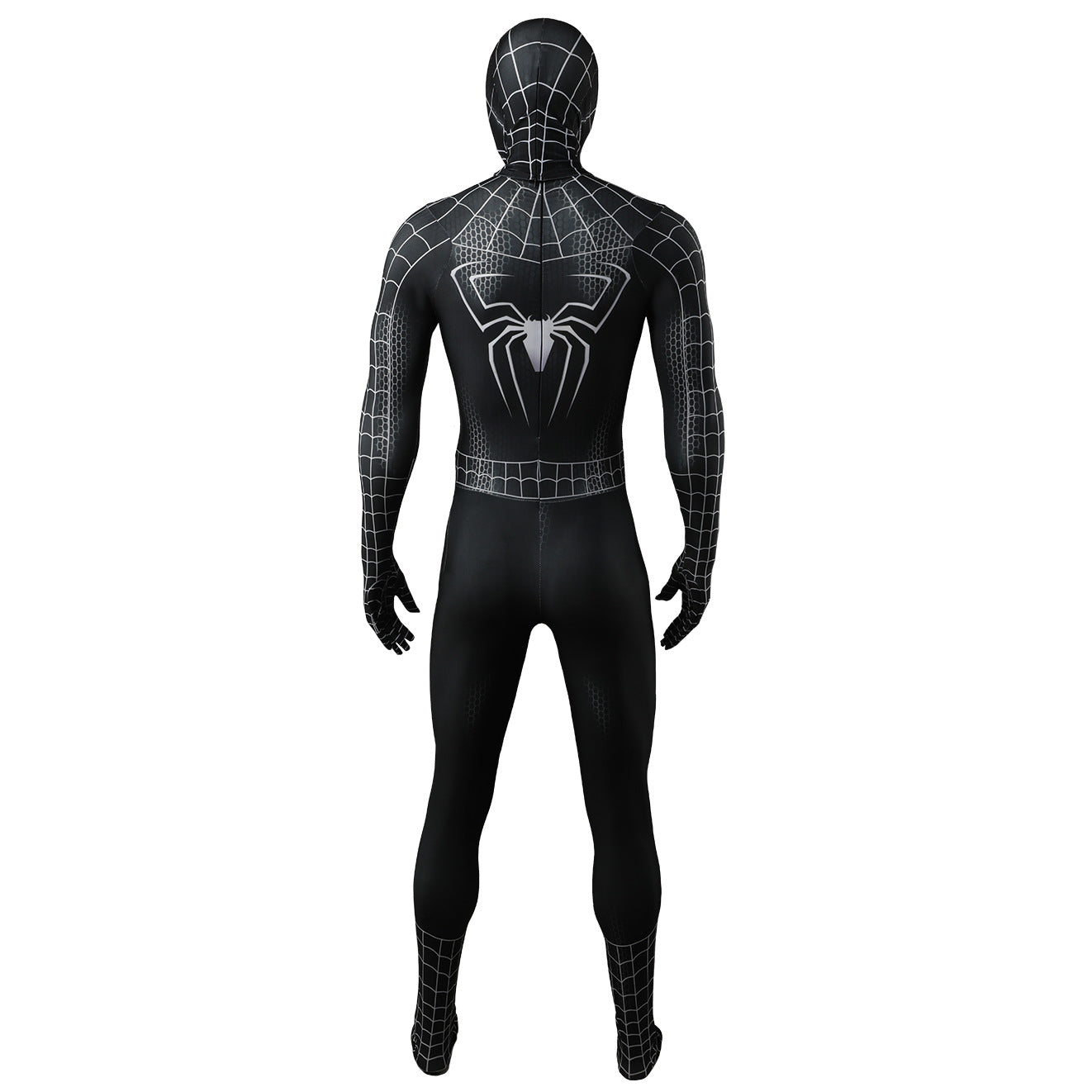 MSPANDEX - SUPERHERO BLACK SPIDERMAN COSTUME ZENTAI