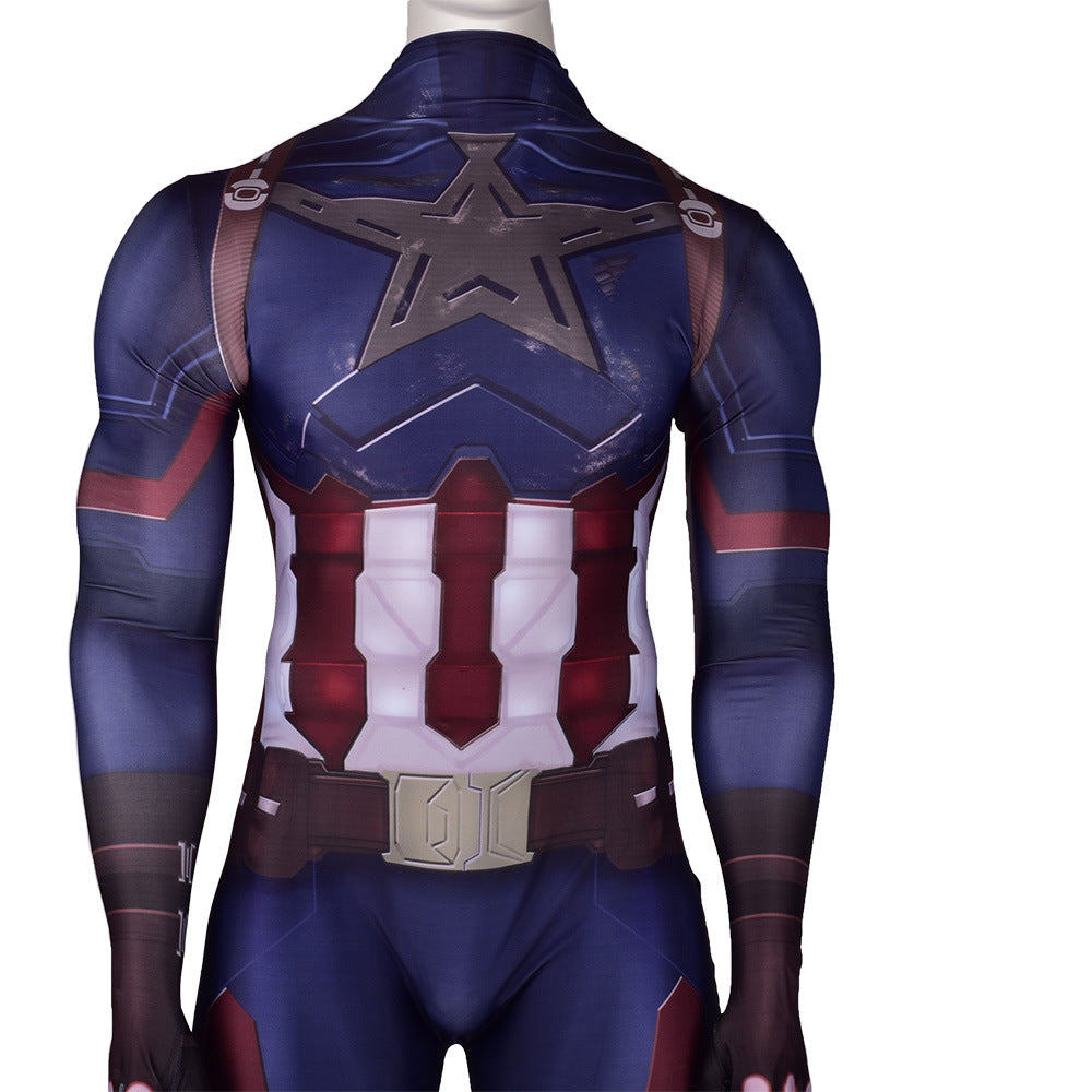 MSPANDEX - SUPERHERO CAPTAIN AMERICA CLASSIC SUIT COSPLAY