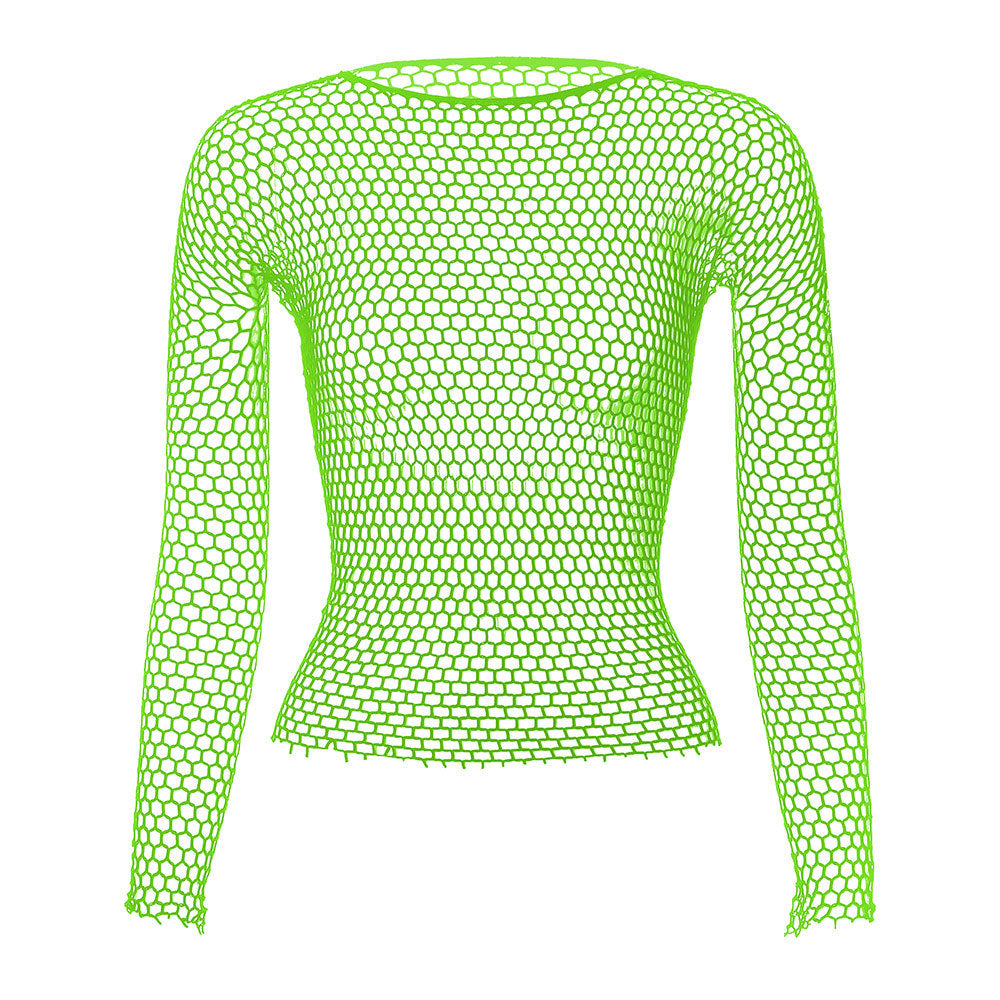 MSPANDEX - MENS MESH NYLON TOP
