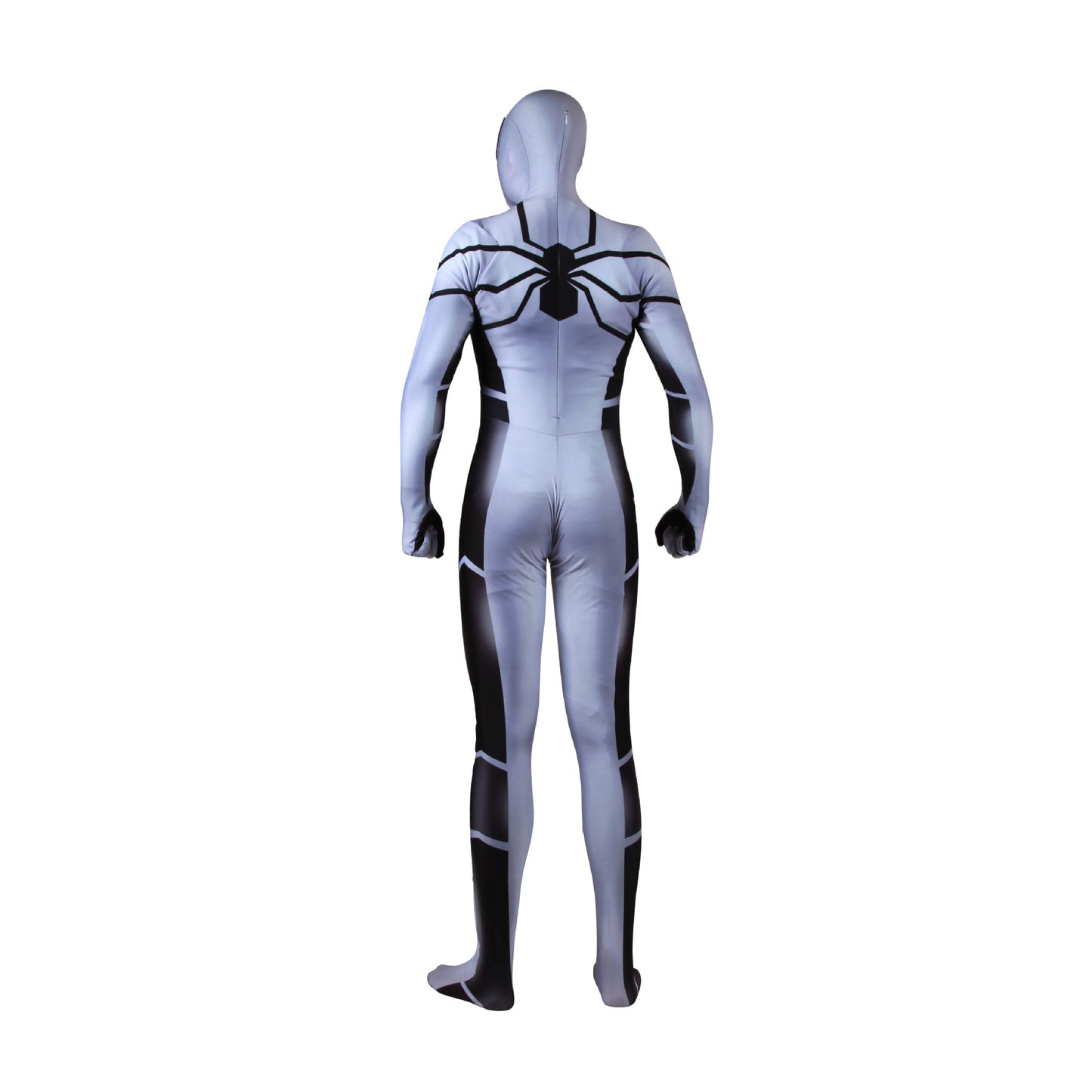 MSPANDEX - WHITE SPIDERMAN COSPLAY BODY SUIT