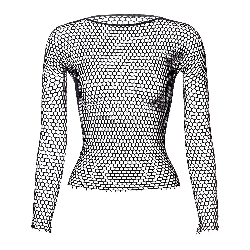 MSPANDEX - MENS MESH NYLON TOP