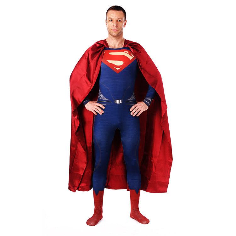 MSPANDEX - SUPERHERO SUPERMAN MAN OF STEEL COSTUME COSPLAY ZENTAI SUIT