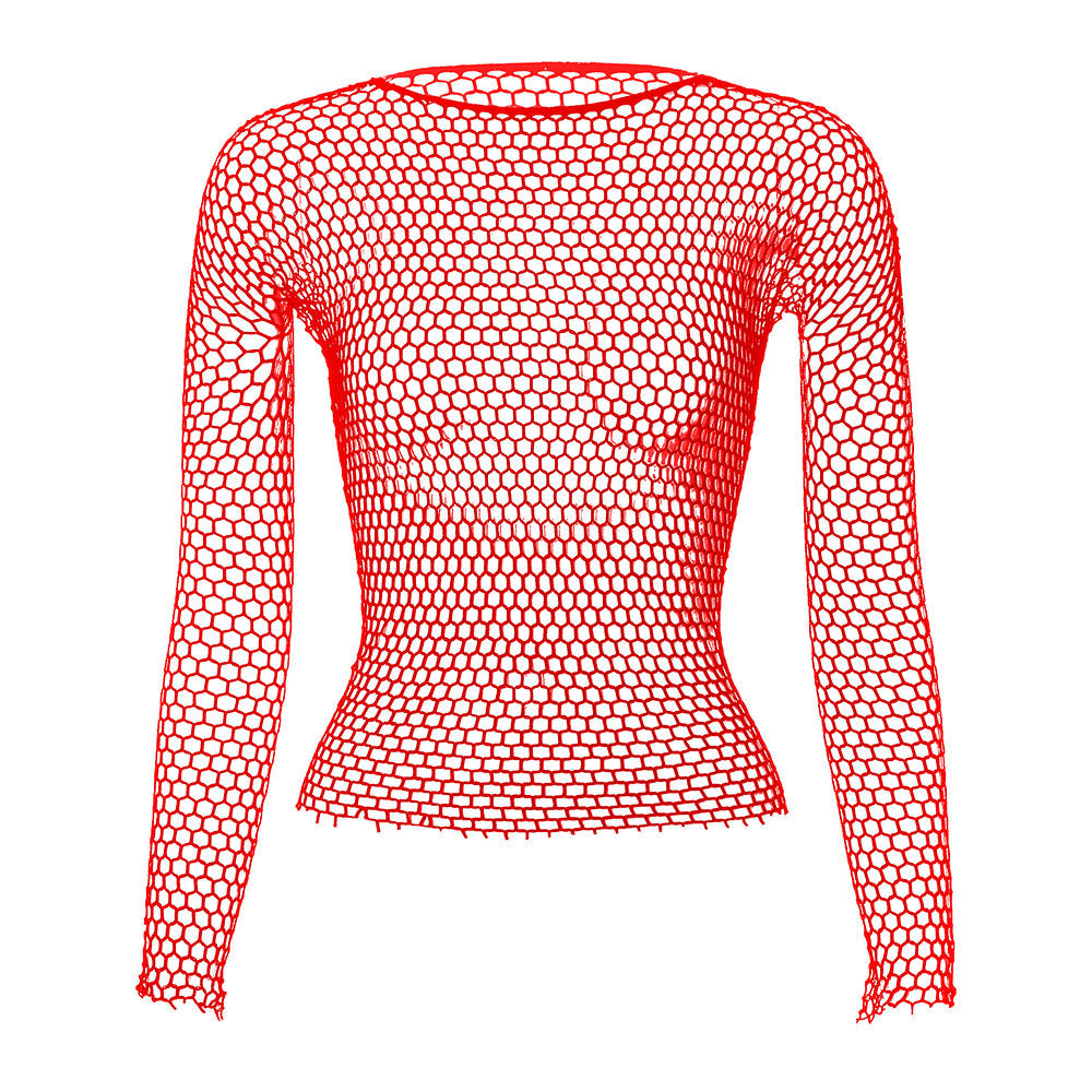 MSPANDEX - MENS MESH NYLON TOP