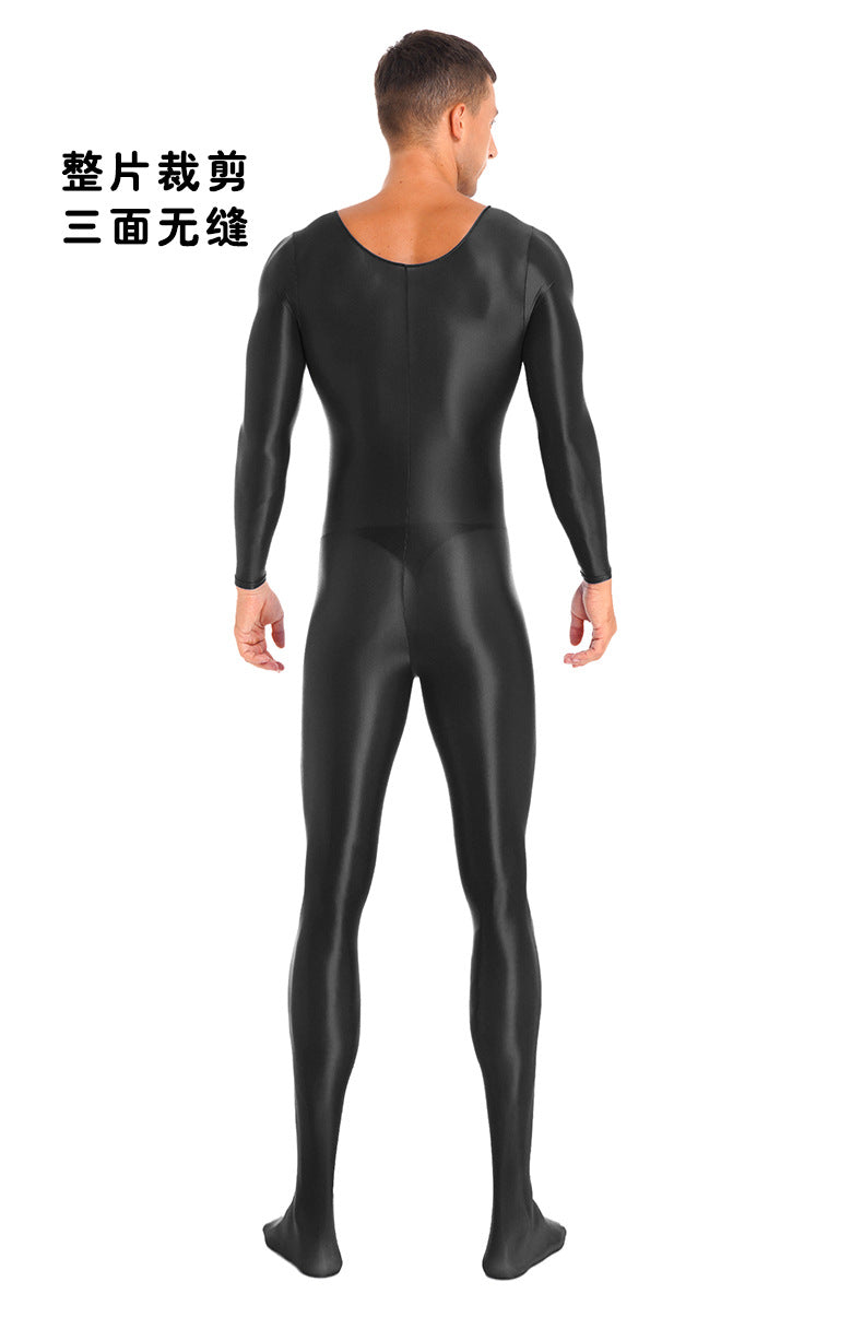 MSPANDEX - UNISEX SPANDEX SHINY NYLON BODYSUIT