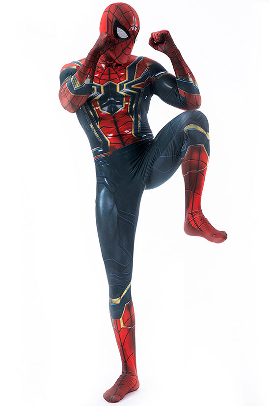 MSPANDEX - SUPERHERO SPIDERMAN COSTUME SUIT - Iron-Spide - ZENTAI