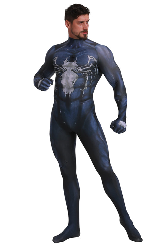 MSPANDEX - SUPERHERO VENOM COSPLAY ZENTAI SUIT - WITH REMOVABLE MASK