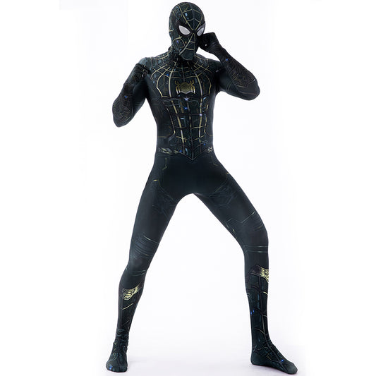 MSPANDEX - SPIDERMAN NO WAY HOME BODY SUIT CLASSIC SUPERHERO COSTUME - WITH REMOVABLE MASK