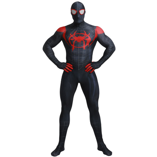 MSPANDEX - SUPERHERO SPIDERMAN BLACK COSTUME COSPLAY ZENTAI
