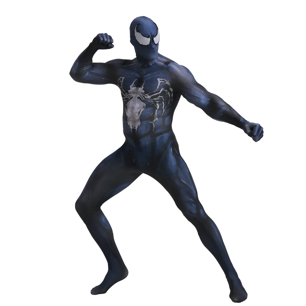 MSPANDEX - SUPERHERO VENOM COSPLAY ZENTAI SUIT - WITH REMOVABLE MASK