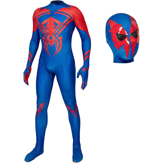 MSPANDEX - SUPERHERO BLUE SPIDERMAN COSTUME ZENTAI