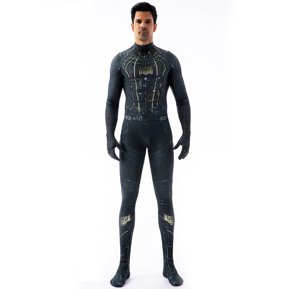 MSPANDEX - SPIDERMAN NO WAY HOME BODY SUIT CLASSIC SUPERHERO COSTUME - WITH REMOVABLE MASK