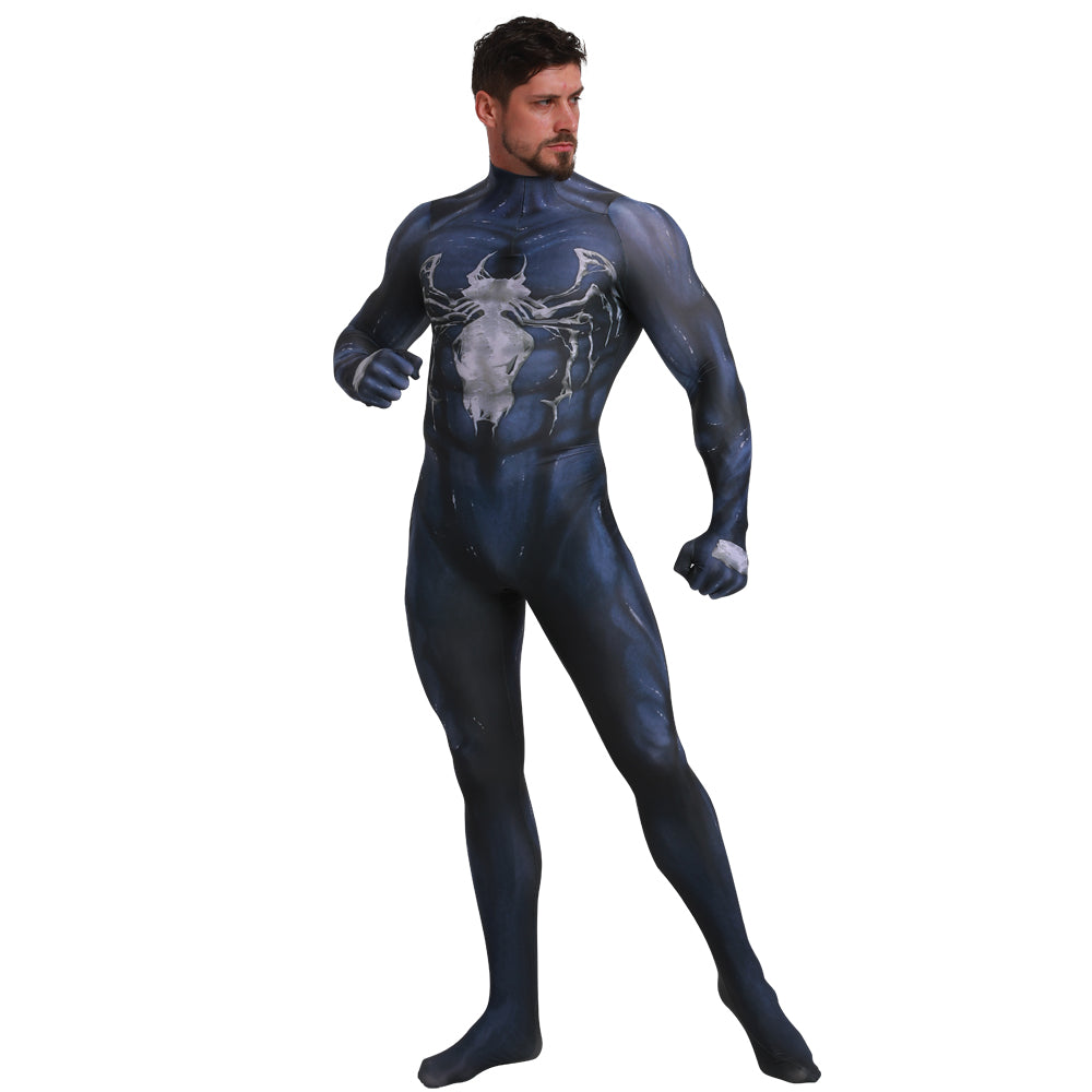 MSPANDEX - SUPERHERO VENOM COSPLAY ZENTAI SUIT - WITH REMOVABLE MASK