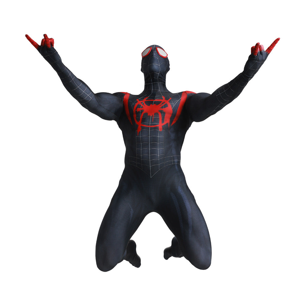 MSPANDEX - SUPERHERO SPIDERMAN BLACK COSTUME COSPLAY ZENTAI