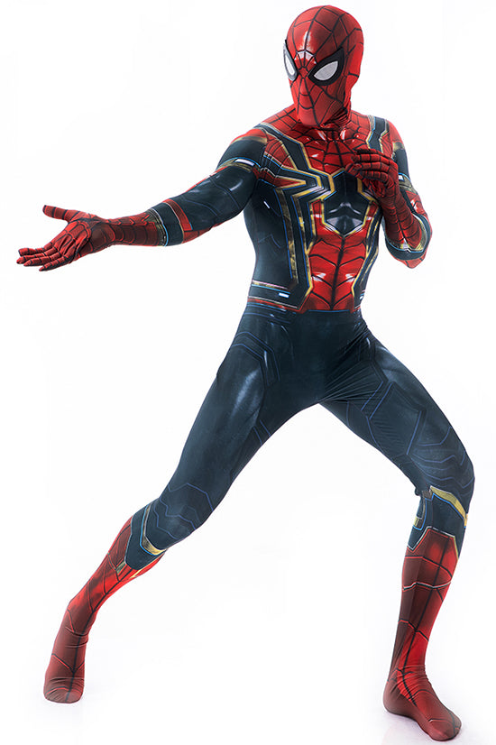MSPANDEX - SUPERHERO SPIDERMAN COSTUME SUIT - Iron-Spide - ZENTAI