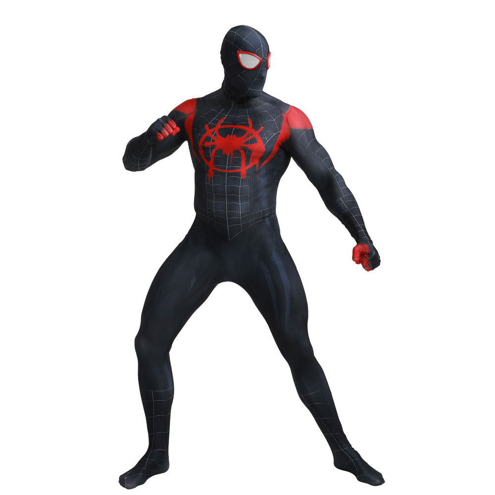 MSPANDEX - SUPERHERO SPIDERMAN BLACK COSTUME COSPLAY ZENTAI