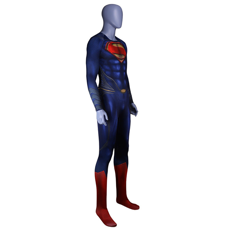 MSPANDEX - SUPERMAN BODY SUIT CLASSIC SUPERHERO