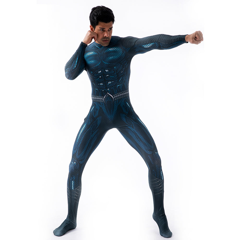 MSPANDEX - AQUAMAN 2 BODY SUIT CLASSIC SUPERHERO COSTUME