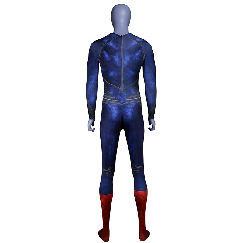 MSPANDEX - SUPERMAN BODY SUIT CLASSIC SUPERHERO