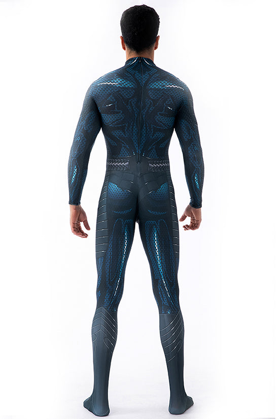 MSPANDEX - AQUAMAN 2 BODY SUIT CLASSIC SUPERHERO COSTUME