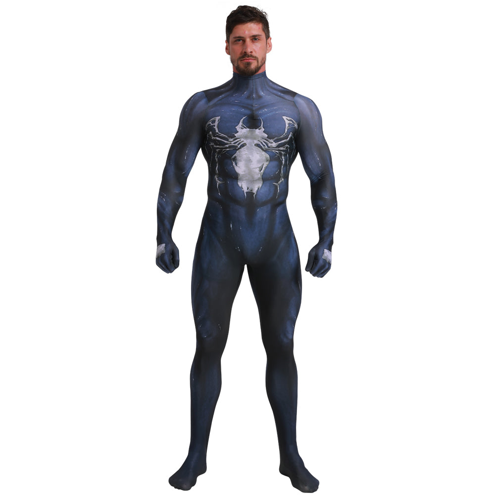 MSPANDEX - SUPERHERO VENOM COSPLAY ZENTAI SUIT - WITH REMOVABLE MASK