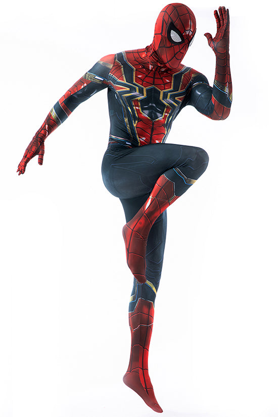 MSPANDEX - SUPERHERO SPIDERMAN COSTUME SUIT - Iron-Spide - ZENTAI