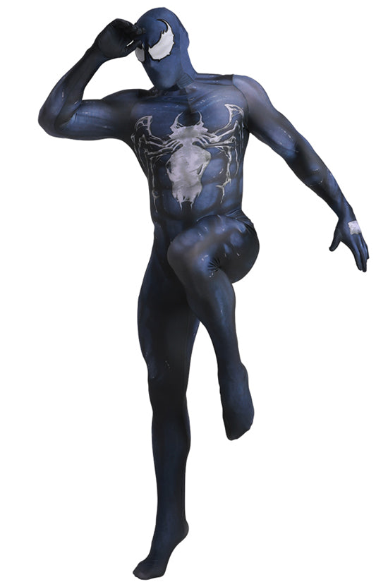 MSPANDEX - SUPERHERO VENOM COSPLAY ZENTAI SUIT - WITH REMOVABLE MASK