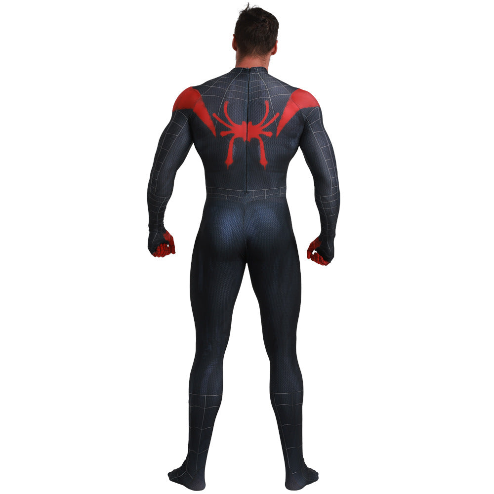 MSPANDEX - SUPERHERO SPIDERMAN BLACK COSTUME COSPLAY ZENTAI