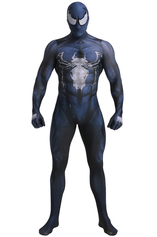 MSPANDEX - SUPERHERO VENOM COSPLAY ZENTAI SUIT - WITH REMOVABLE MASK