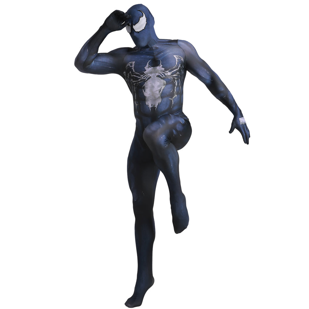 MSPANDEX - SUPERHERO VENOM COSPLAY ZENTAI SUIT - WITH REMOVABLE MASK