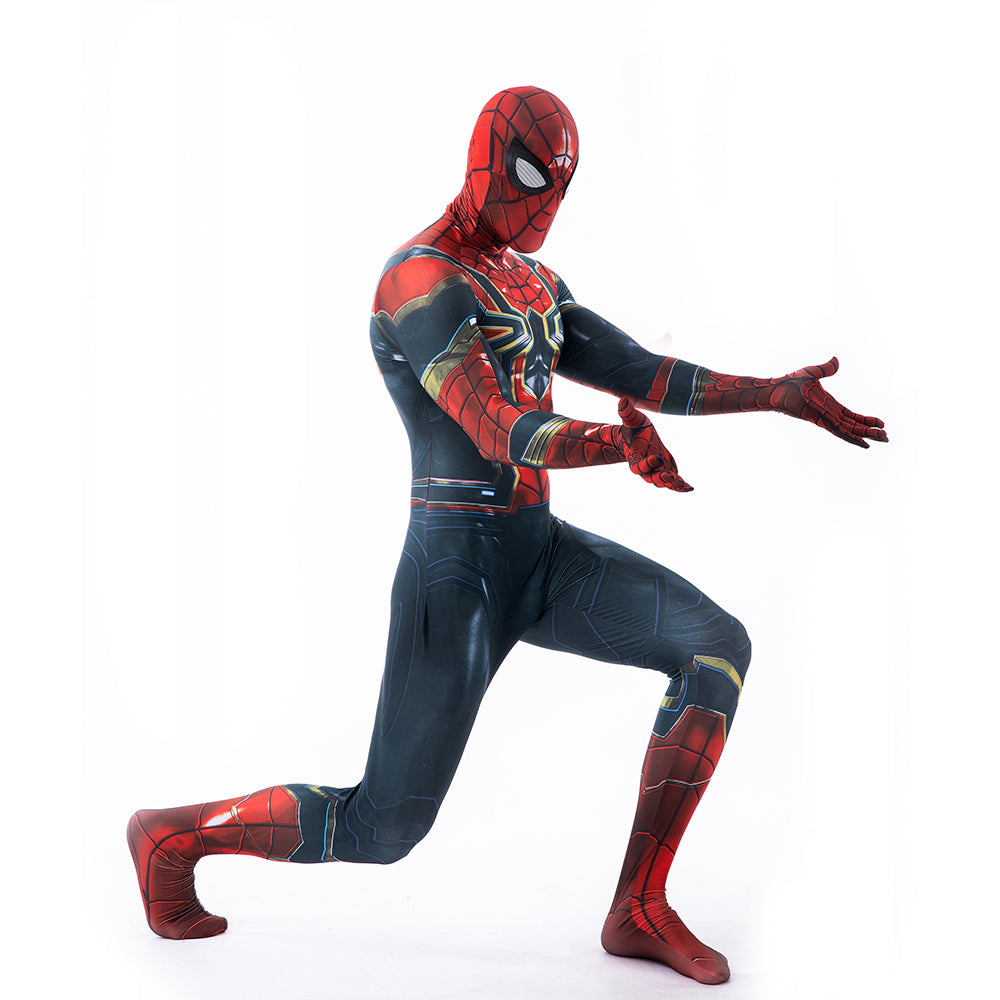 MSPANDEX - SUPERHERO SPIDERMAN COSTUME SUIT - Iron-Spide - ZENTAI