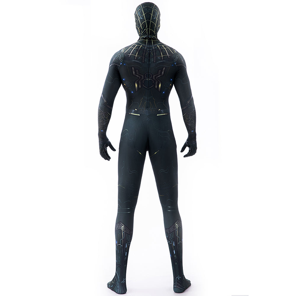 MSPANDEX - SPIDERMAN NO WAY HOME BODY SUIT CLASSIC SUPERHERO COSTUME - WITH REMOVABLE MASK