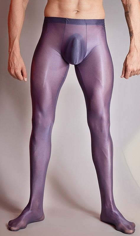 MSPANDEX - MENS TRANSPARENT NYLON TIGHTS