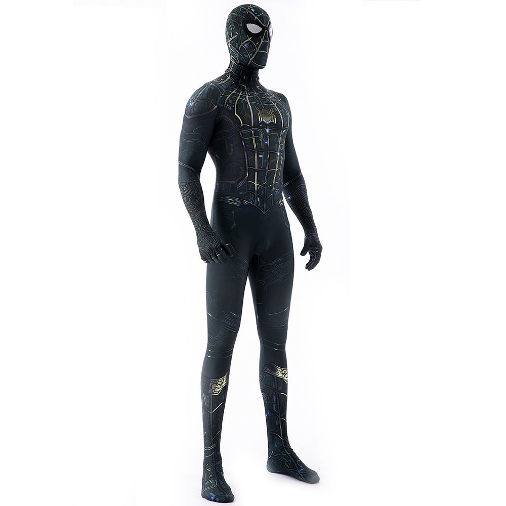 MSPANDEX - SPIDERMAN NO WAY HOME BODY SUIT CLASSIC SUPERHERO COSTUME - WITH REMOVABLE MASK