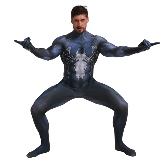 MSPANDEX - SUPERHERO VENOM COSPLAY ZENTAI SUIT - WITH REMOVABLE MASK