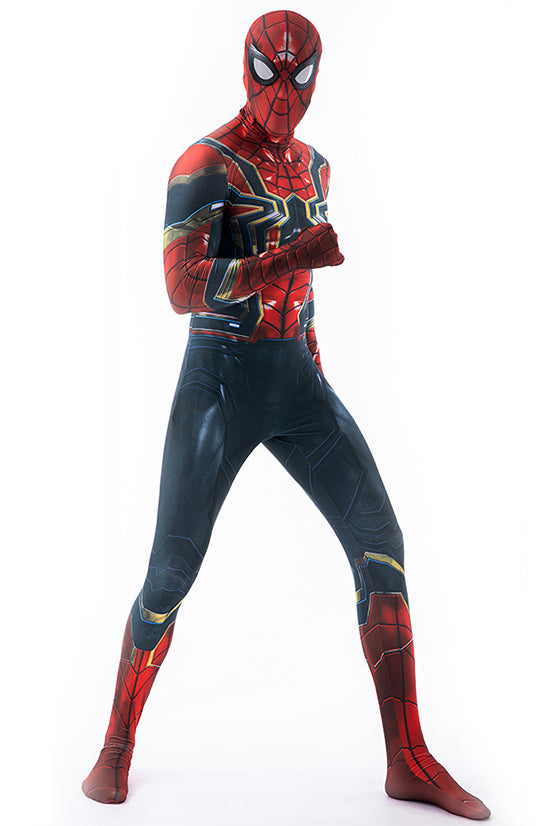 MSPANDEX - SUPERHERO SPIDERMAN COSTUME SUIT - Iron-Spide - ZENTAI