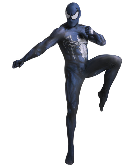 MSPANDEX - SUPERHERO VENOM COSPLAY ZENTAI SUIT - WITH REMOVABLE MASK