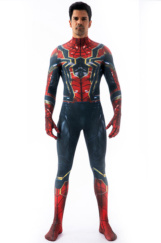 MSPANDEX - SUPERHERO SPIDERMAN COSTUME SUIT - Iron-Spide - ZENTAI
