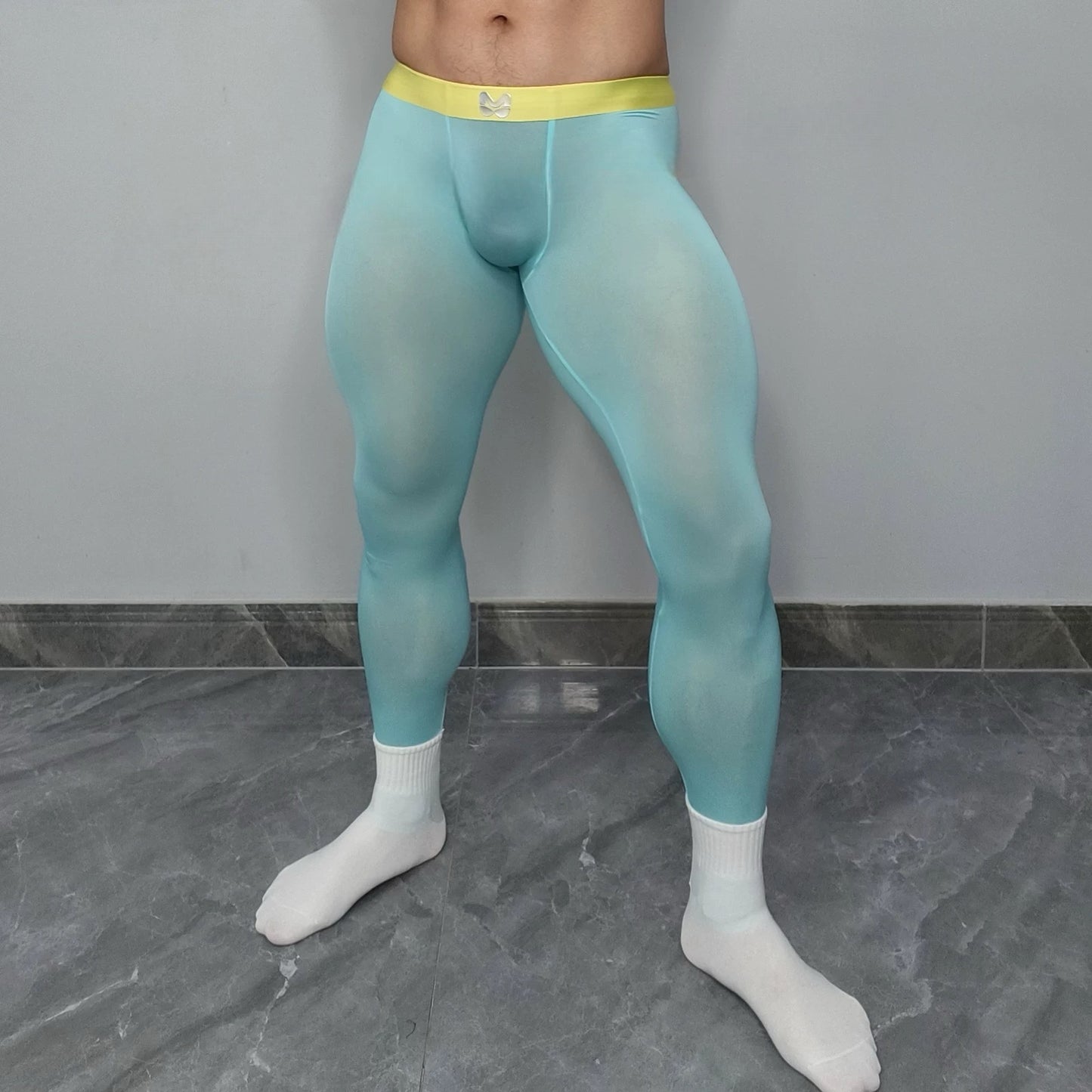 MSPANDEX - LOW WAIST GYM SPANDEX TIGHTS LYOCELL MATERIAL