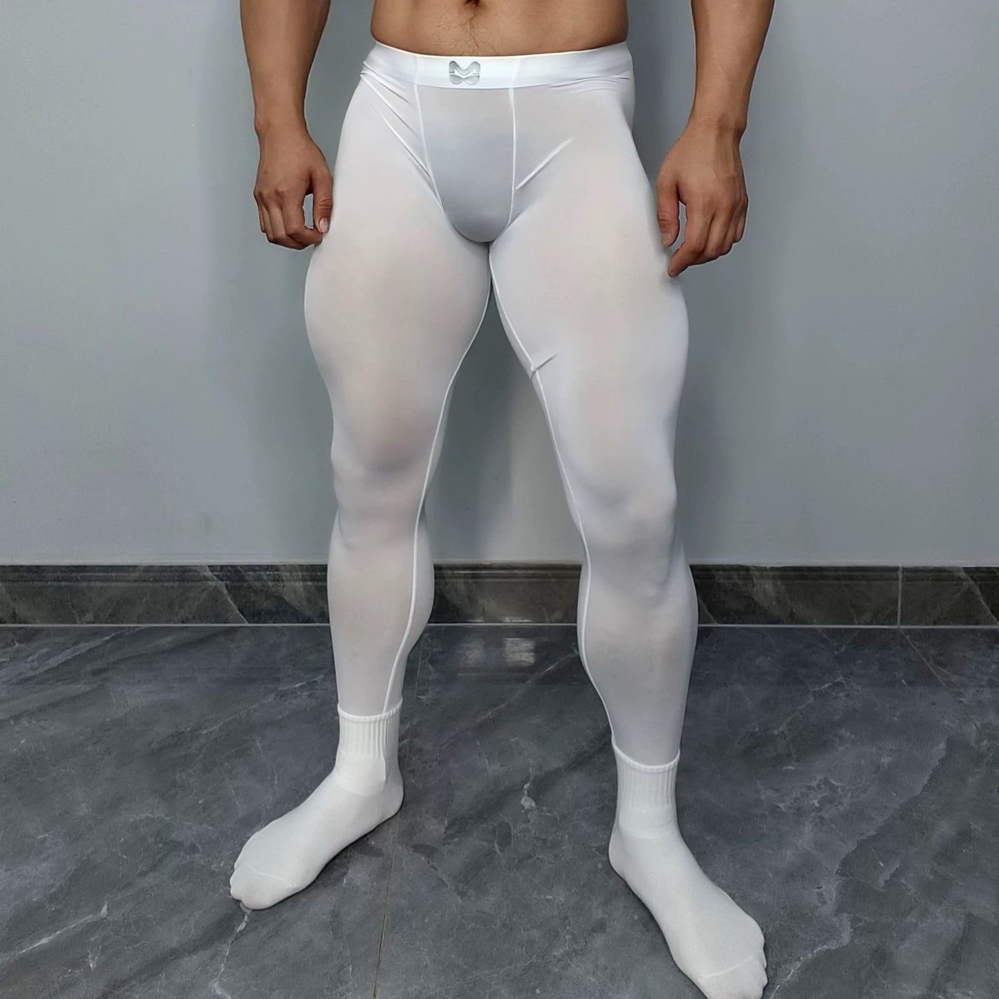 MSPANDEX - LOW WAIST GYM SPANDEX TIGHTS LYOCELL MATERIAL