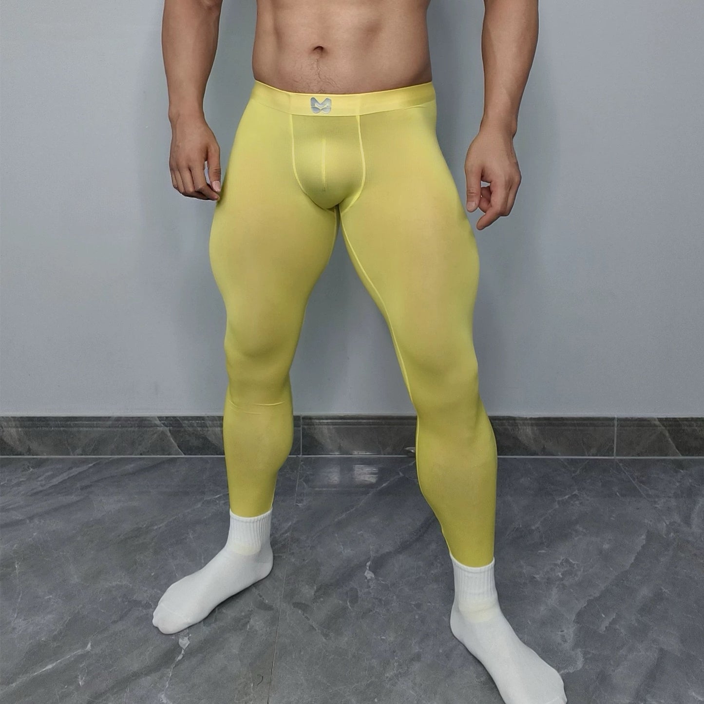 MSPANDEX - LOW WAIST GYM SPANDEX TIGHTS LYOCELL MATERIAL