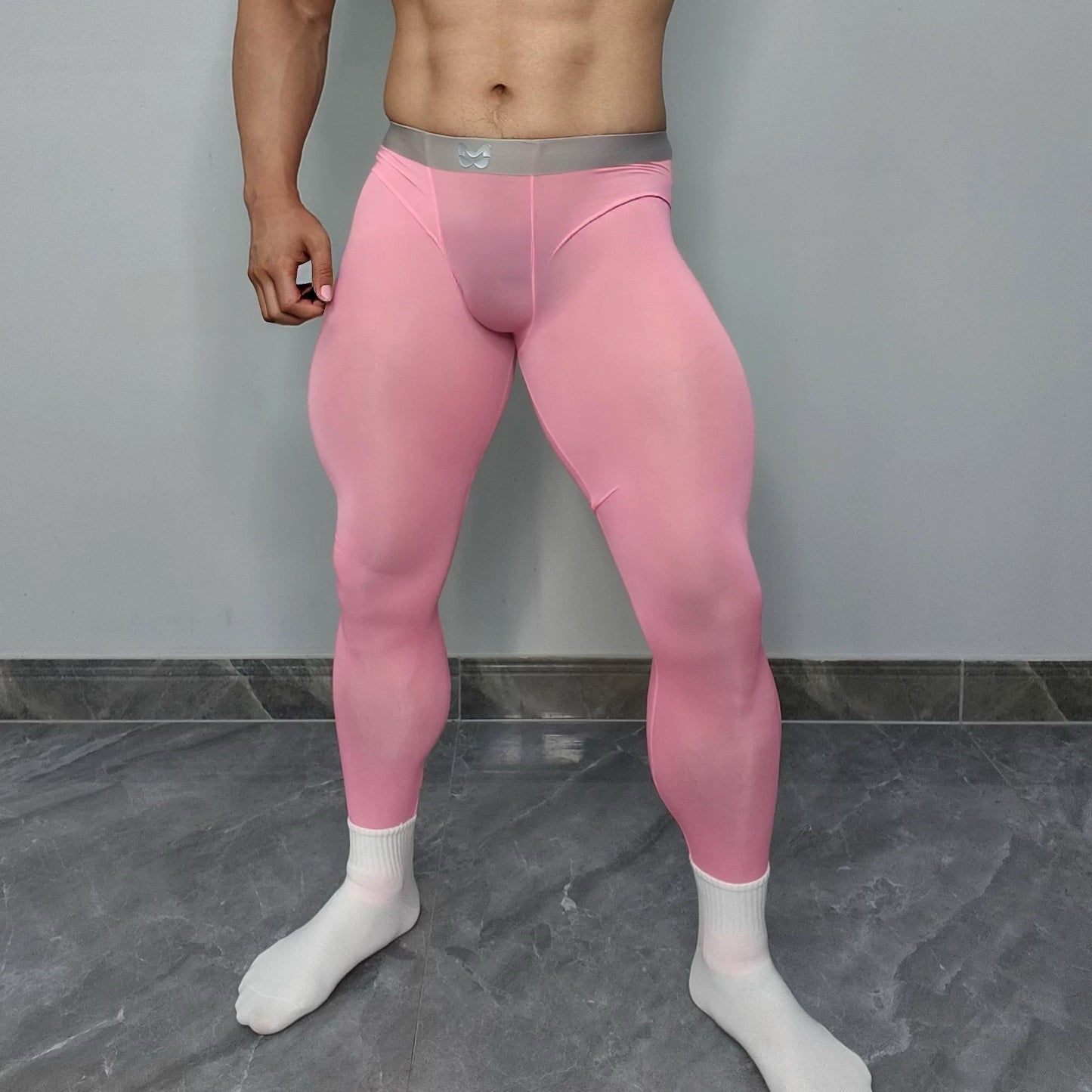 MSPANDEX - LOW WAIST GYM SPANDEX TIGHTS LYOCELL MATERIAL