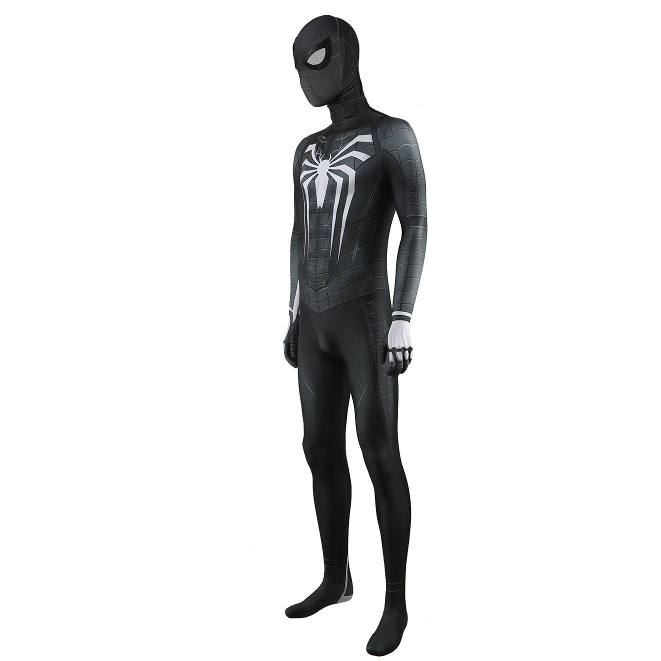MSPANDEX - SUPERHERO BLACK SPIDERMAN COSTUME ZENTAI