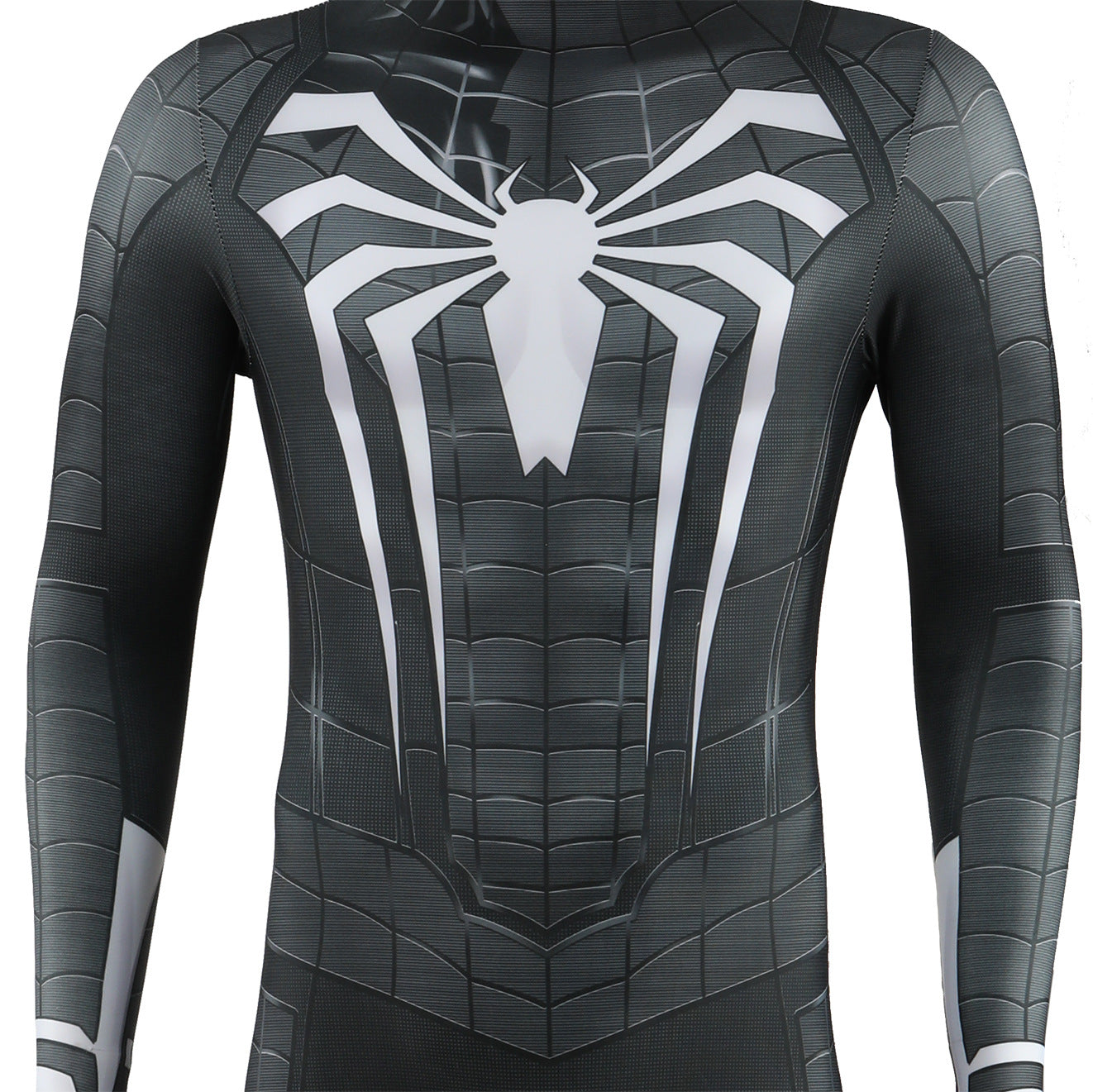 MSPANDEX - SUPERHERO BLACK SPIDERMAN COSTUME ZENTAI